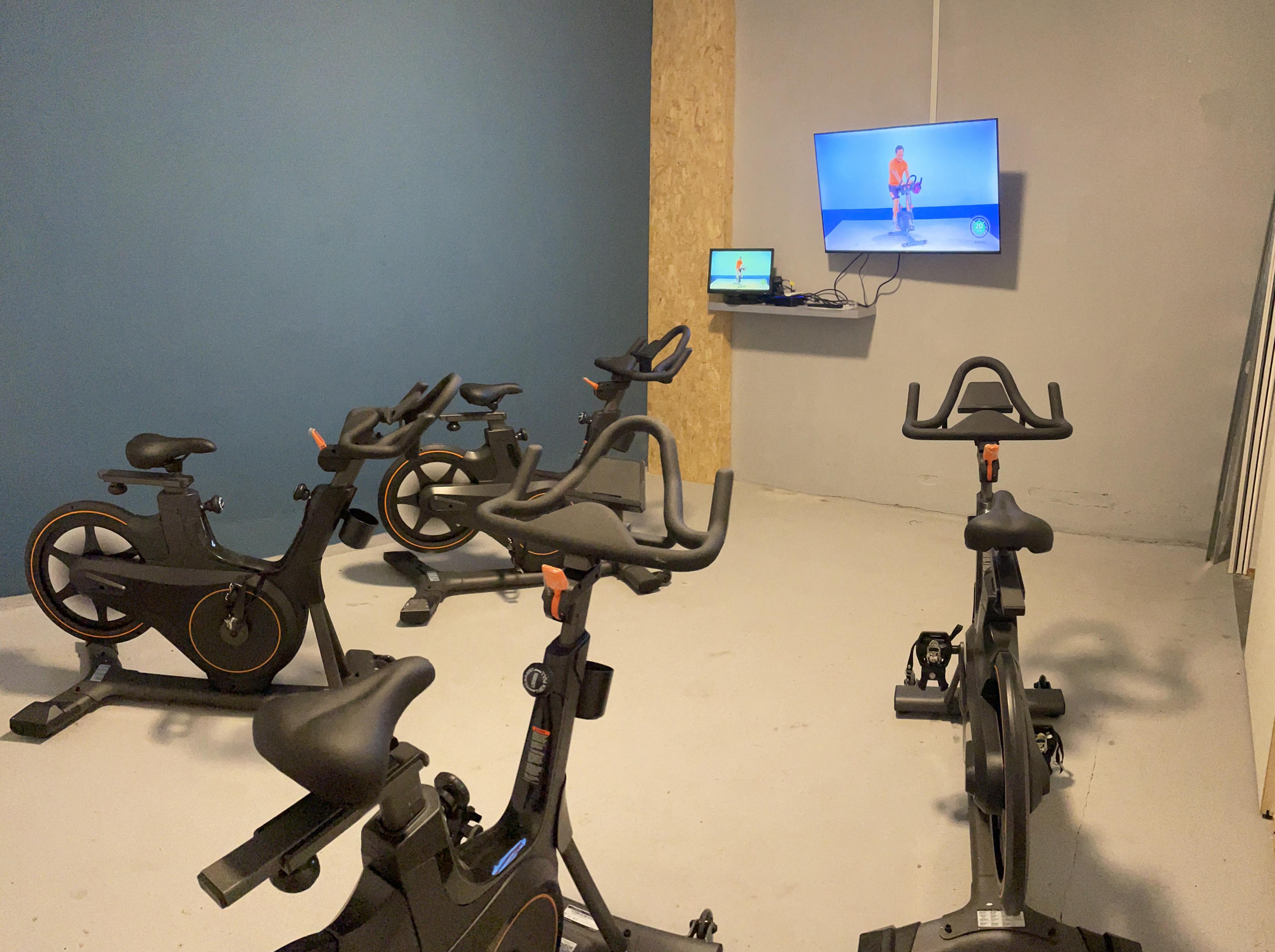 Salle biking connectée