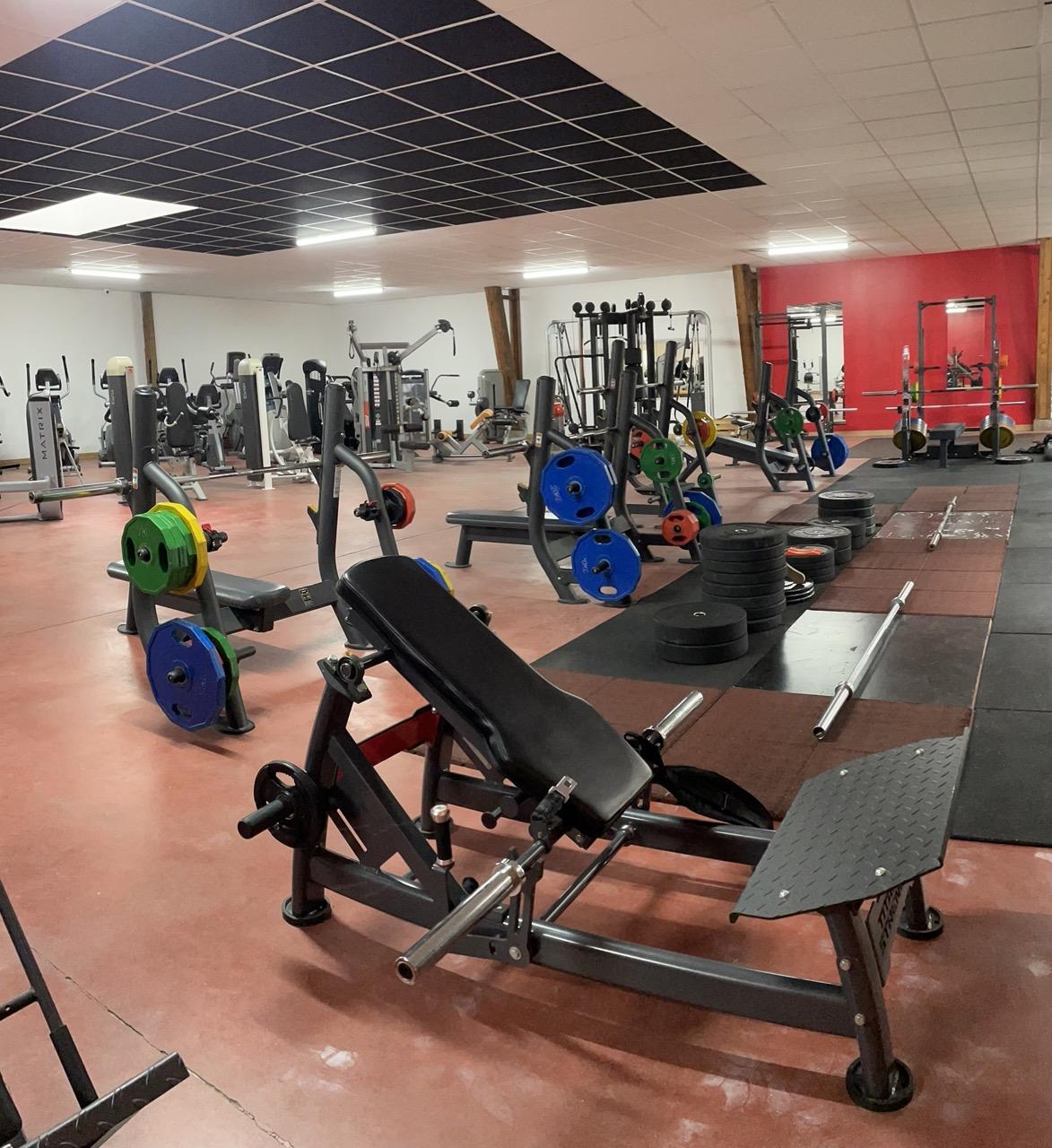 Espace musculation Training Club